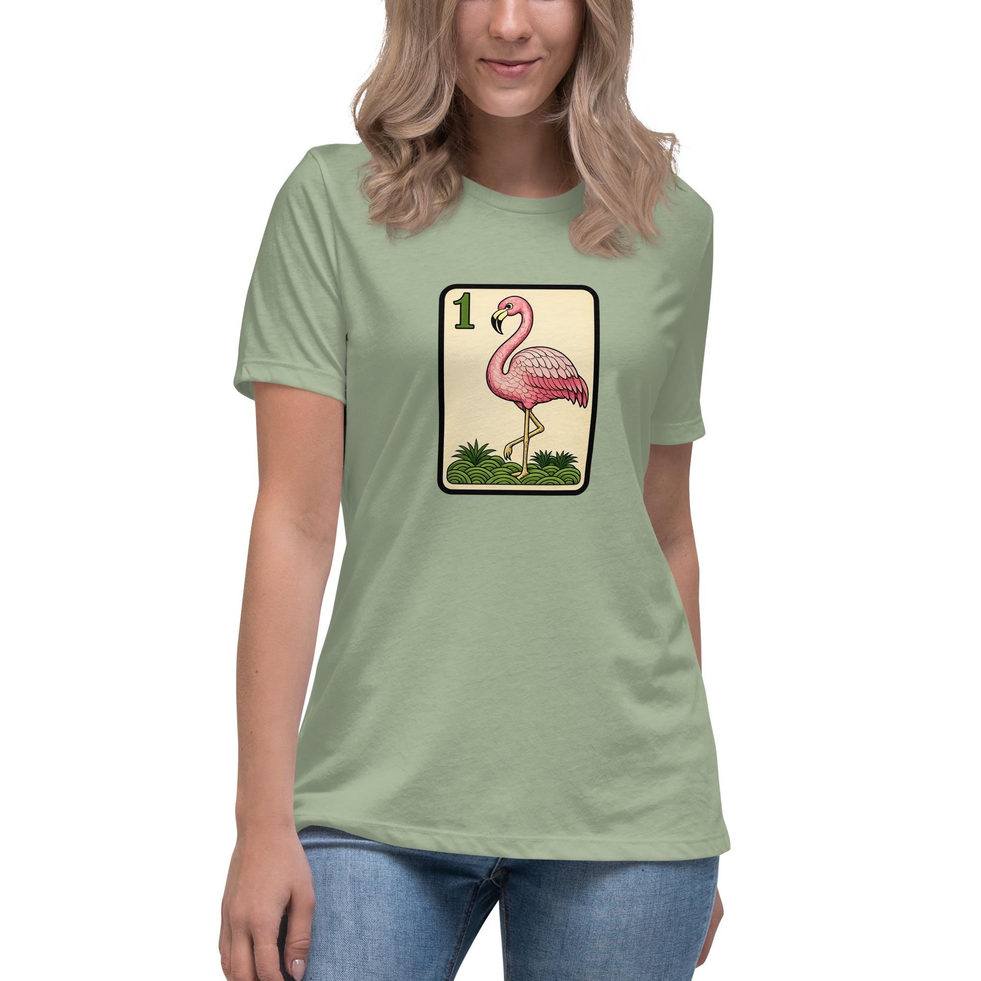 Flamingo Bird Bam Women’s T-shirt