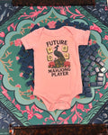 Future Mahjong Player Baby Onesie