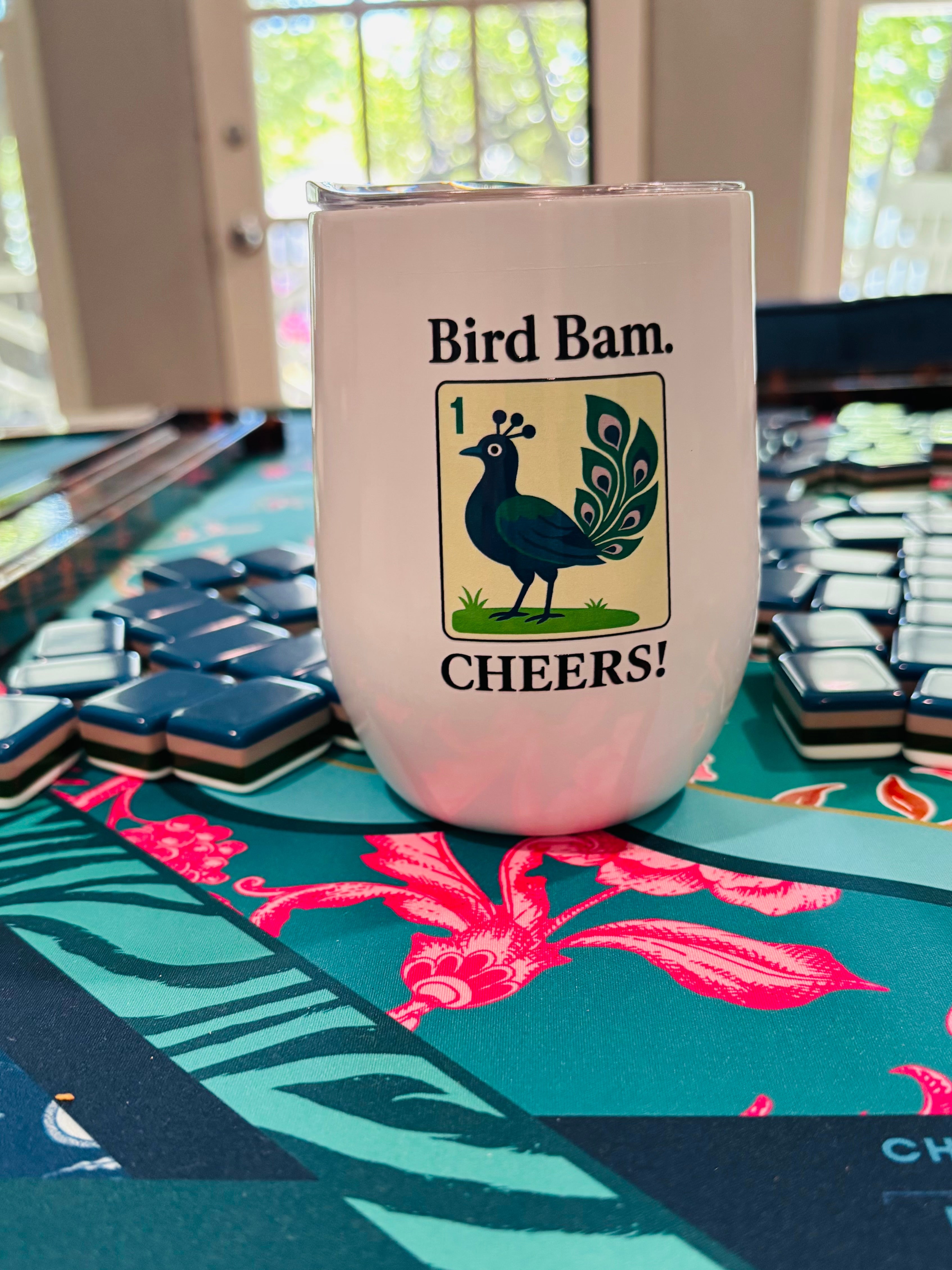 Bird Bam Cheers Wine Tumbler