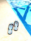 Mahjong flip flops