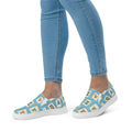 Mahjong tiles slip on gym shoes