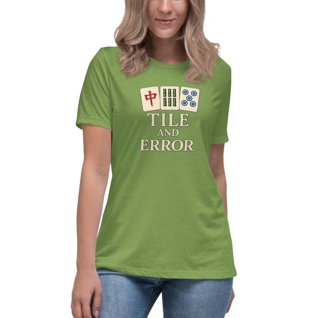 Mahjong Tile and Error Shirt