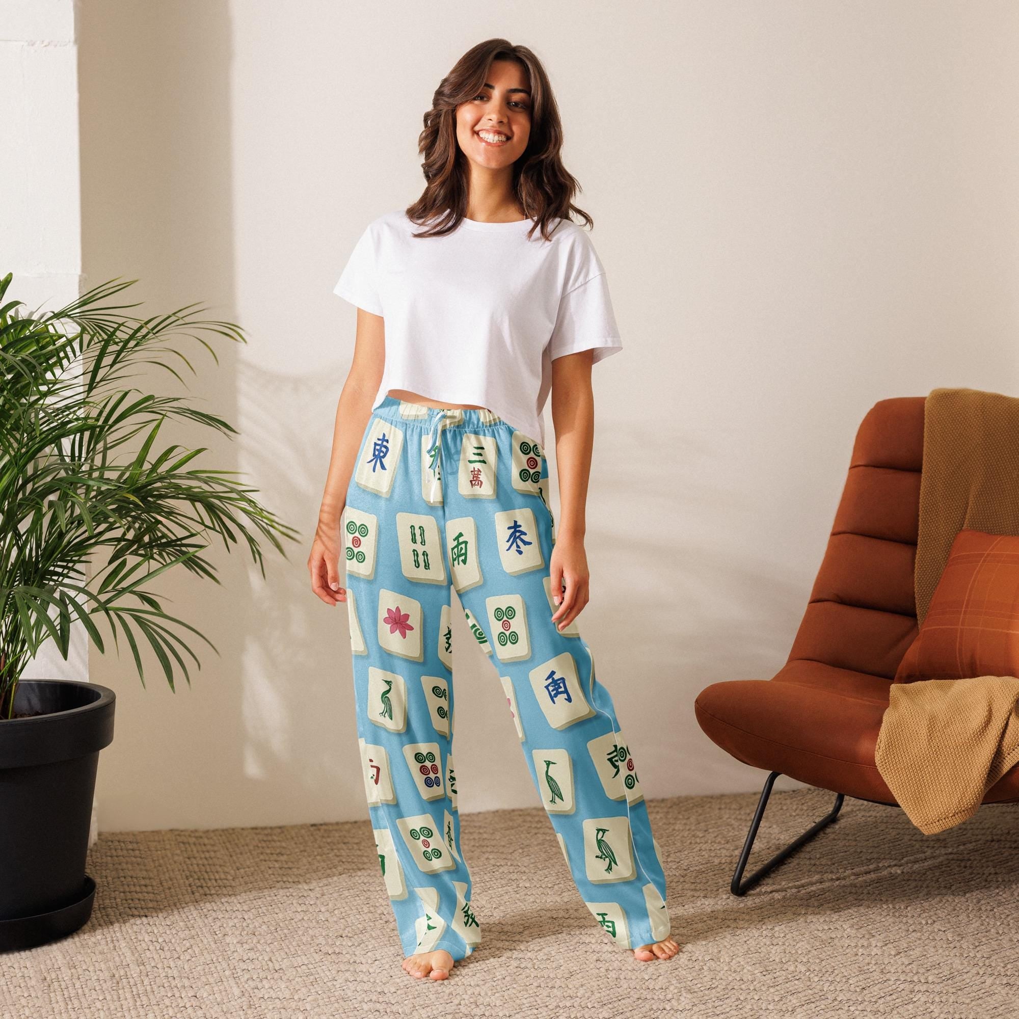 Mahjong Pajamas (Long-sleeved set)