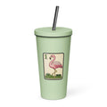 Flamingo Bird Bam (Insulated Tumbler, Hand wash only)